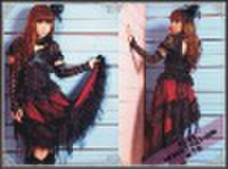 Gothic/Punk/Lolita/Rock Fashion Skirt 21013BR from