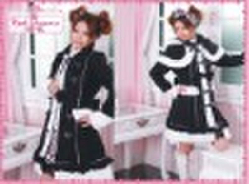 Gothic punk lolita fashion Casual Dresses 71024BK