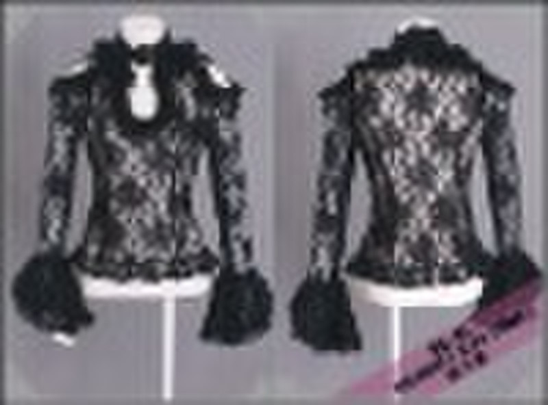 Gothic Punk-Lolita-Mode-Trägershirt 21060BK von R