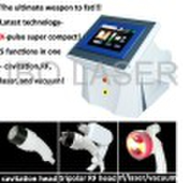 X-pulse Super Cavitation(28KHz and 40KHz) plus RF