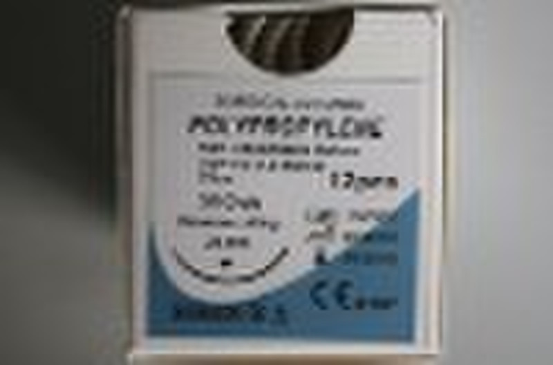 Polypropylene nonabsorbable suture