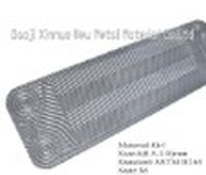 Gr7 titanium sheet for heat exchanger