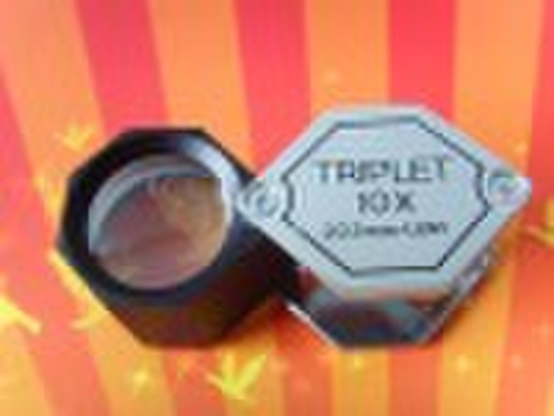 triplet 10x magnifier  MG7027A  10x-20.5mm