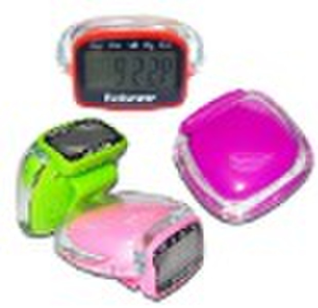 Acrylic pedometer