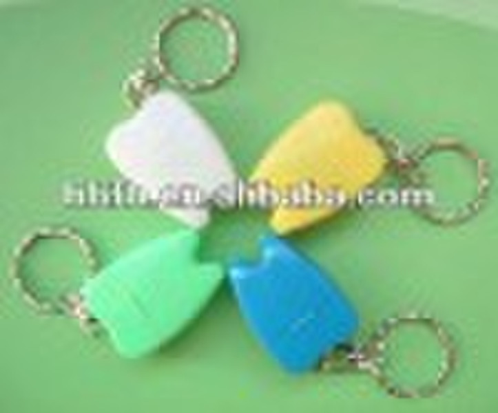 tooth shape dental floss product promotion gift