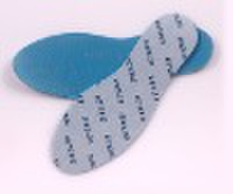 soft latex insole with words pattern