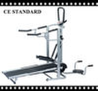 4 in 1 treadmill with stepper,twister,Push-up