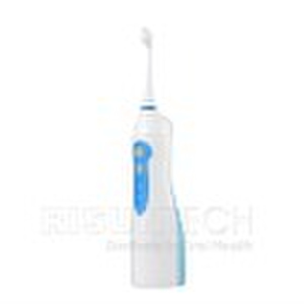 Battery operated oral irrigator