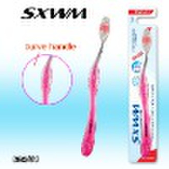 Coloured transparent toothbrush