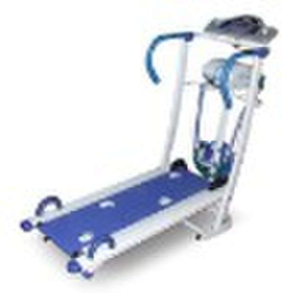 Manual treadmill with Massager  foldable