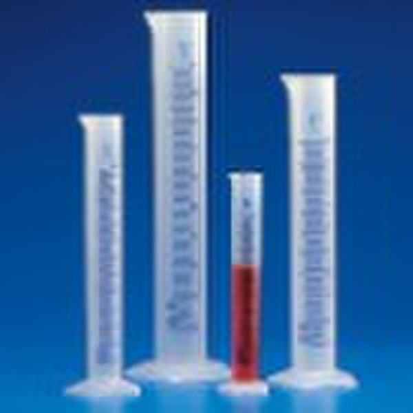plastic cylinder, PP, chemistry, lab supplies, lab