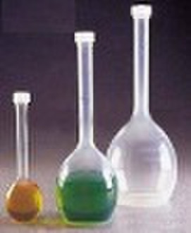 Plastic volumetric flask(LDPE), laboratory apparat