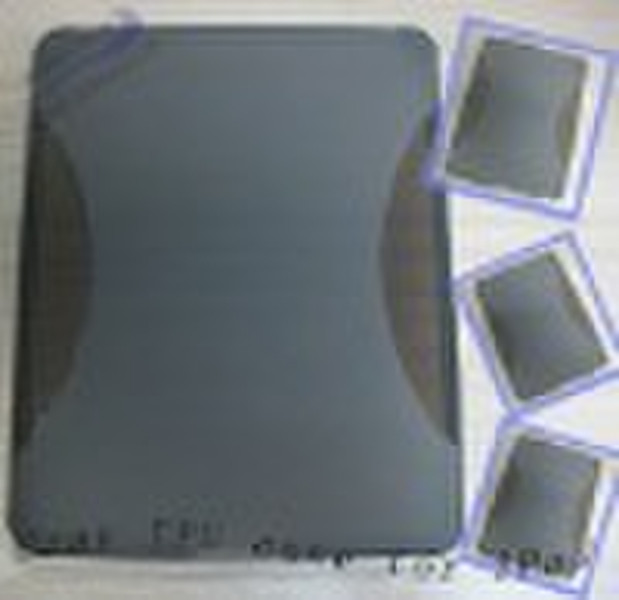 Clear Gray TPU Case for iPad