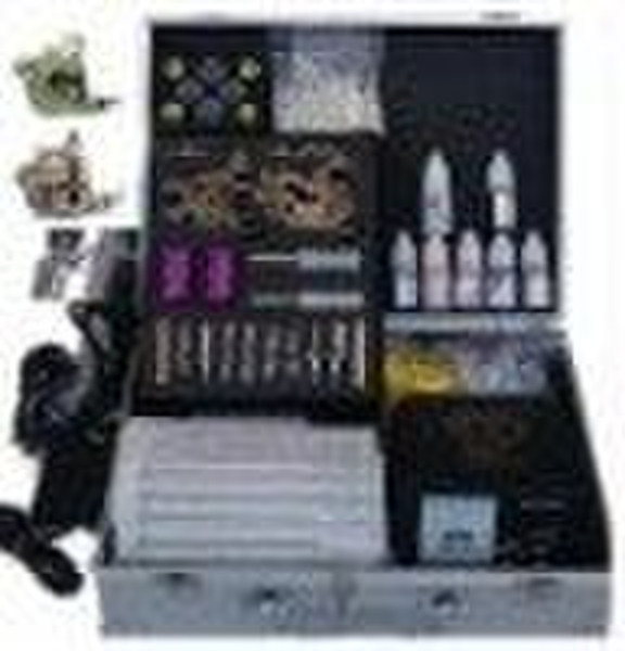 Top Quality 4 Gun Tattoo Machines Tattoo Kit HOT