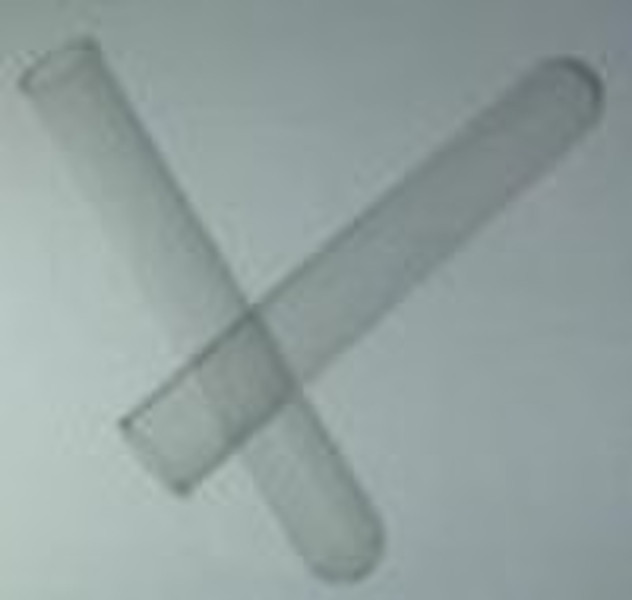 Test tube without rim