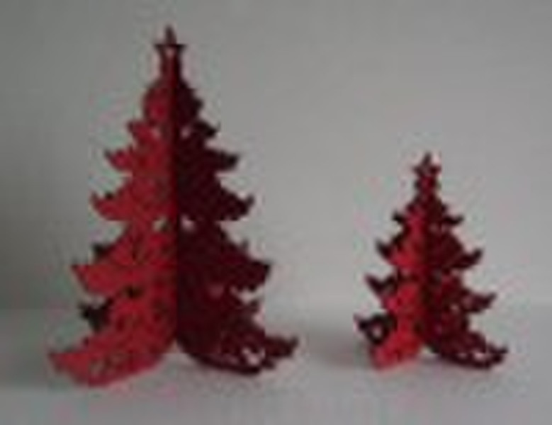 Christmas wooden tree