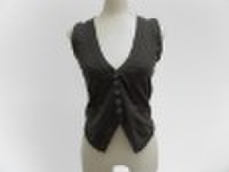 lady knitted Waistcoat