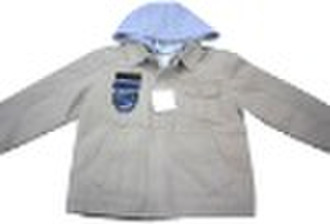 Cool 100% cotton canvas boys winter coat size 70-1