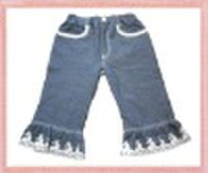 Beautiful and soft mazarine embroidered girls long