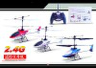 2010 Latest 2.4G 4 Channel Metal helicopter rc wit