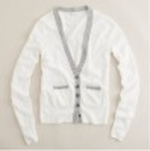 Ladies' Cashmere Sweater with wool cashmere tu