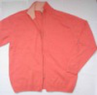 Men's 7gauge wool Cashmere cardigan Sweater It