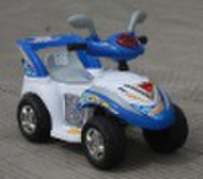 Four Wheel Battery Operated Motorcycle