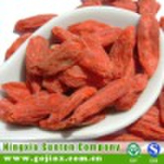 Dried green goji