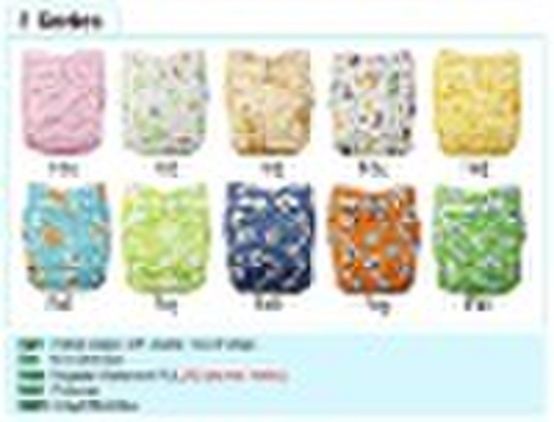 ALVA  cloth diapers baby all in one size