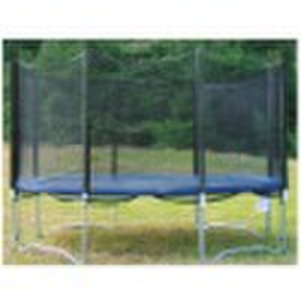 trampoline with safety net