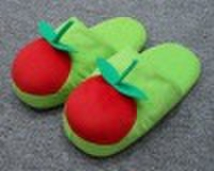 Plush slipper