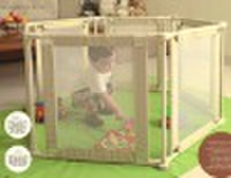 Playpen sold to America easily stored safety gate