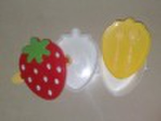 Strawberry-shaped, double-layers lunch box