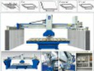 Tilting bridge stone  machine