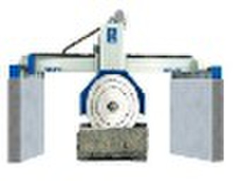 Multi-baldes stone cutting machine