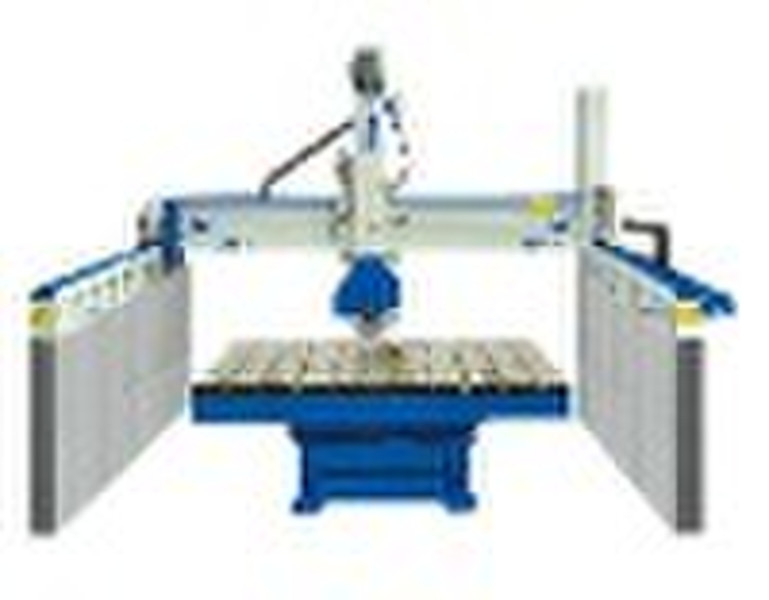 Infrared ray guide pillar stone cutting machine