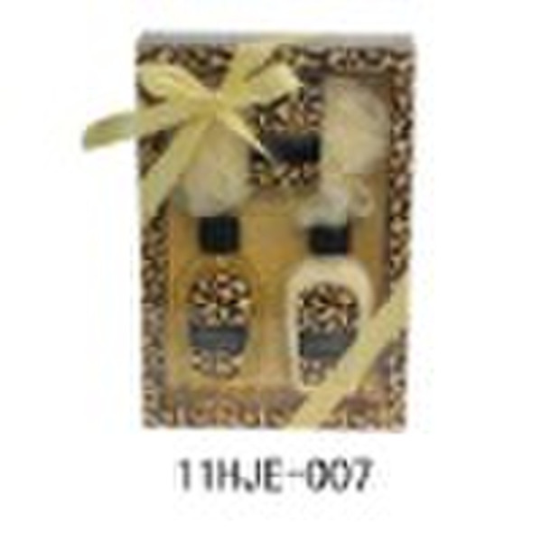 Bath Gift Set Box - animal leopard design