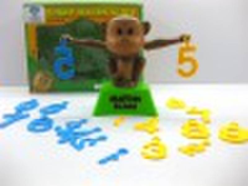 Educational toy Monkey account number balance