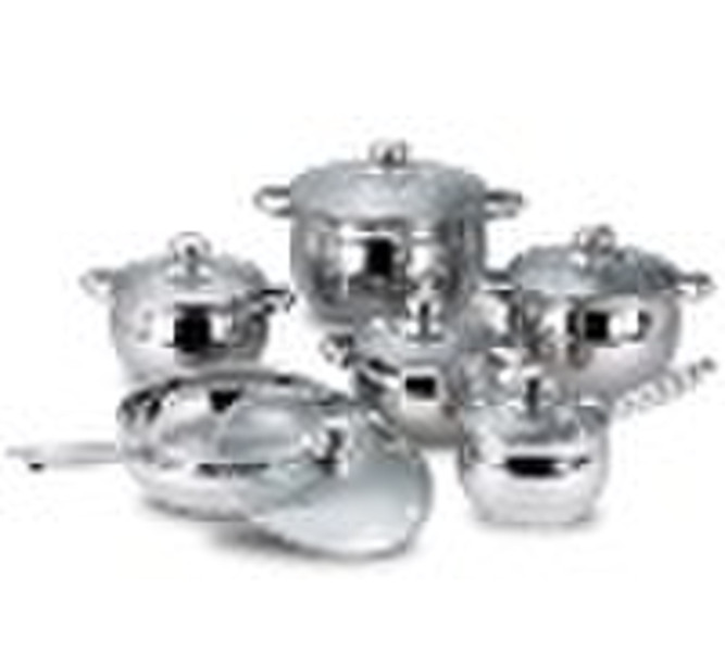 stainless steel cookware set