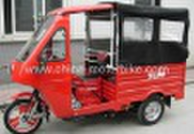 Bajaj 3 wheel passenger tricycle with cabin 150cc