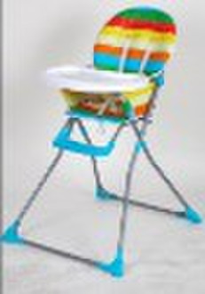 LHB-012 baby high chair with stripe