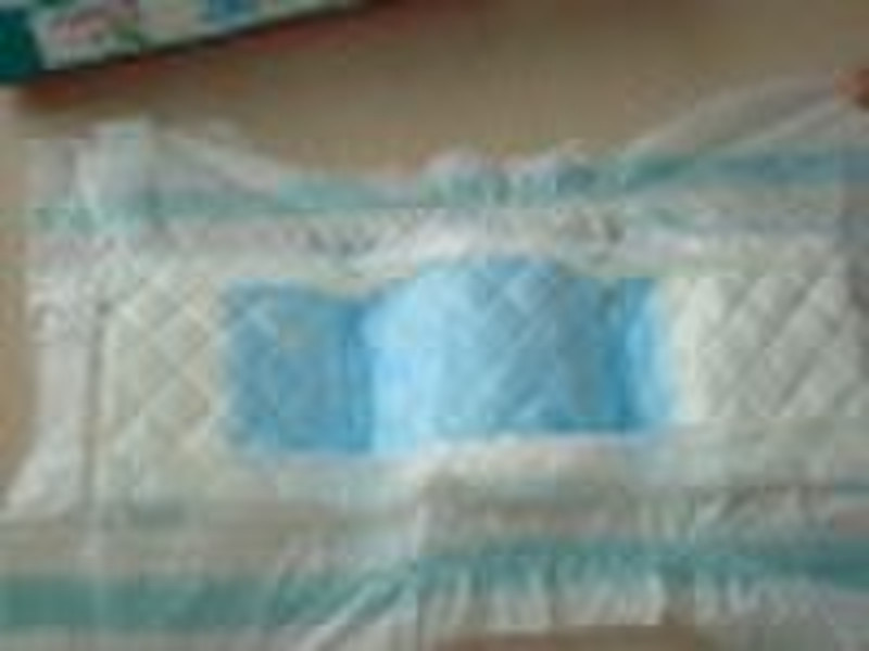 Grade A disposable baby diaper with leakguard