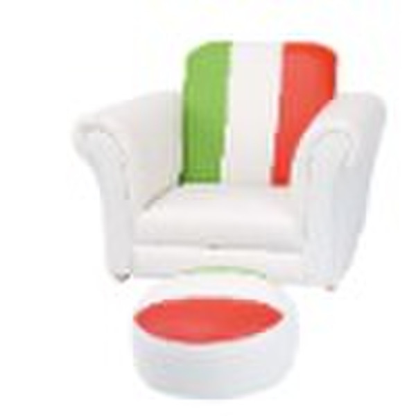 (Kinder Sofa) -Kind Italy Flag Sofa mit