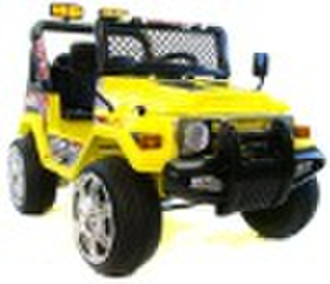 Yellow Electric Ride On Cars Kids Toy Mini Jeeps W