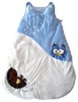 cotton baby sleeping bag with embroidery