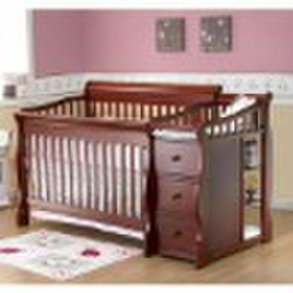 Wooden Babybett / Kinderbett: BC-013