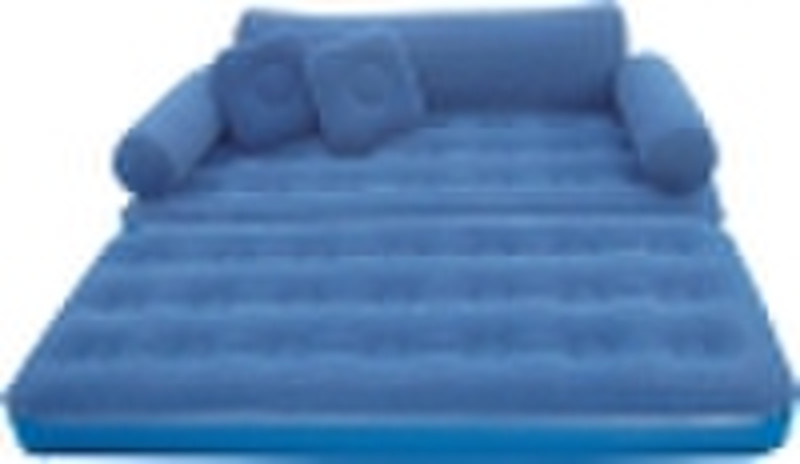 flocked air bed