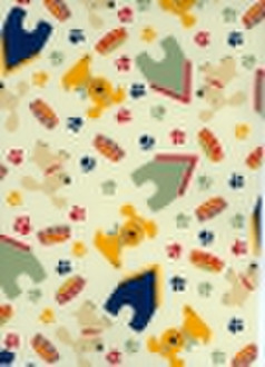 printed polar fleece fabric