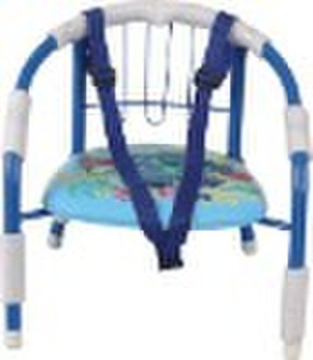 children whistle chair with  strap, metal chair