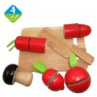 Wooden toys Wooden Cutting  Vegetable